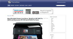 Desktop Screenshot of printergeek.com